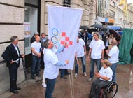 Podizanje Olimpijske zastave u Rijeci