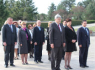 Polaganje vijenaca povodom dana županije