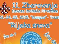 11. zborovanje izviđača