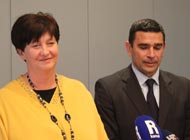 Ljudevit Krpan i Marina Medarić