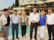 Obilazak plaže ispred hotela Savoy